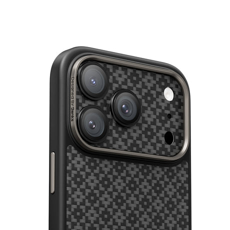 iPhone 17 Pro Benks ArmorWarrior ArmorGrid Serisi Aramid Fiber Kamera Lens Koruyucu