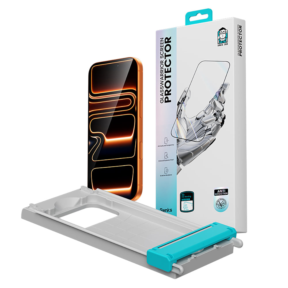 iPhone 17 Pro Benks Glass Warrior 2.0 AR-EZFita Cam Ekran Koruyucu + Kolay Uygulama Aparatı