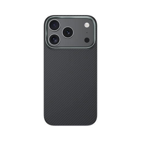 iPhone 17 Pro Kılıf Benks M-safe Şarj Özellikli Metal Kamera Çerçeveli Magnetik ArmorAir 600D Kevlar Fiber Kapak