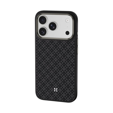 iPhone 17 Pro Kılıf M-Safe Şarj Özellikli Benks ArmorPro ArmorGrid Serisi Kevlar Kapak