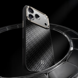 iPhone 17 Pro Kılıf M-Safe Şarj Özellikli Benks ArmorPro ArmorGrid Serisi Kevlar Kapak