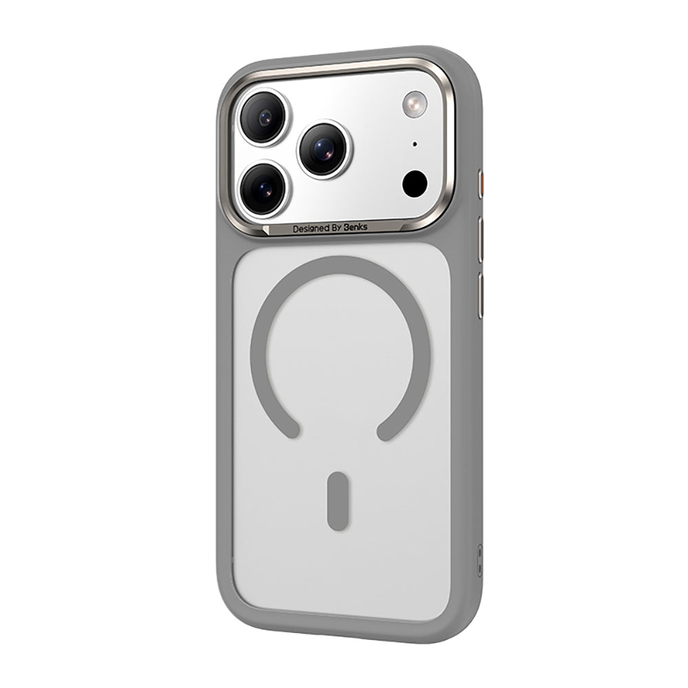 iPhone 17 Pro Kılıf M-Safe Şarj Özellikli Benks Mist C-Magnet Kapak