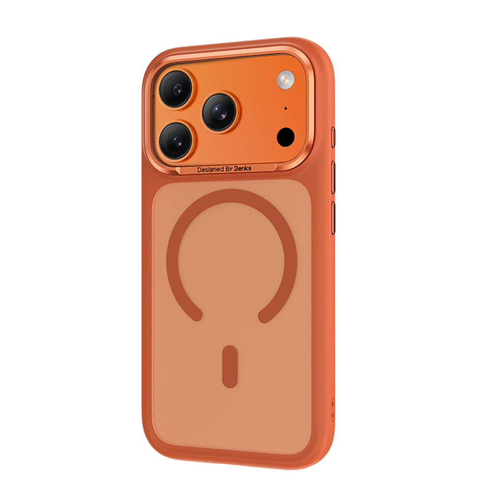 iPhone 17 Pro Kılıf M-Safe Şarj Özellikli Benks Mist C-Magnet