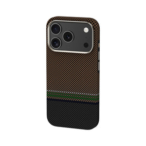 iPhone 17 Pro Kılıf M-safe Şarj Özellikli Karbon Fiber Tasarımlı Benks Prestige ArmorPro Kevlar Kapak