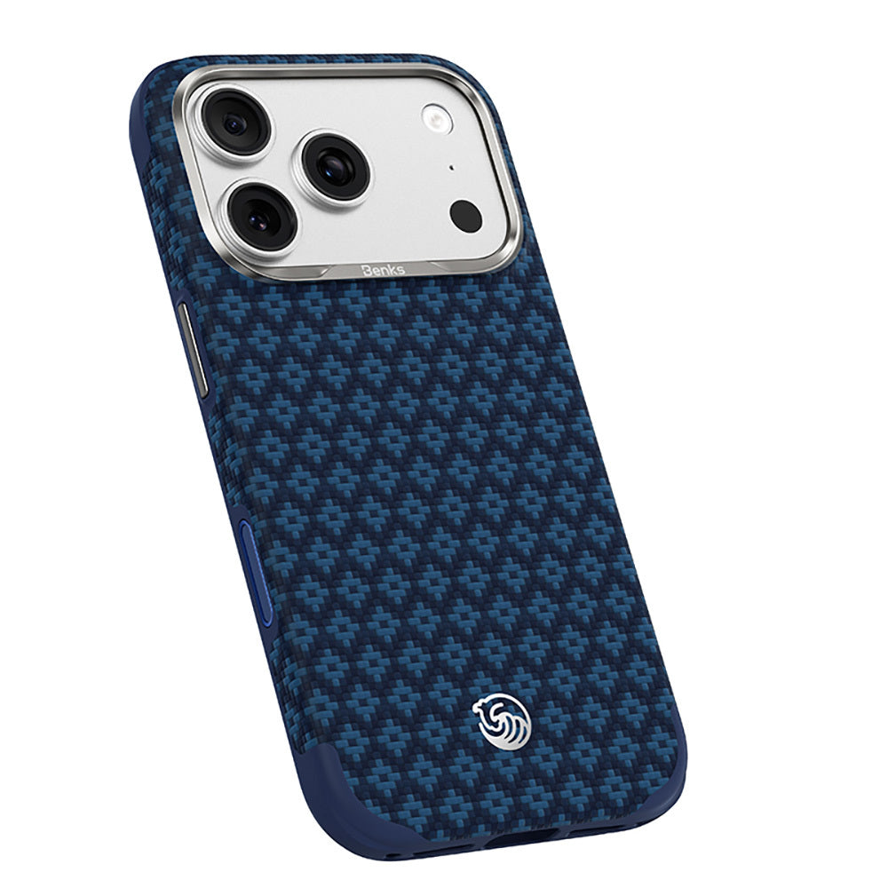 iPhone 18 Pro / 17 Pro uyumlu Kılıf MagSafe Şarj Özellikli Benks ArmorPro ArmorEdge X9 Serisi Kevlar Kapak