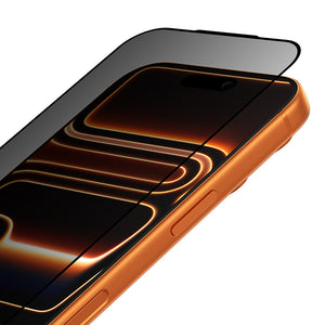 iPhone 17 Pro Max Benks Glass Warrior 2.0 EZFita Privacy Hayalet Cam Ekran Koruyucu + Kolay Uygulama Aparatı