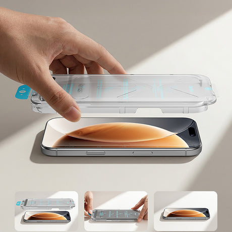 iPhone 17 Pro Max Benks OmniWarrior Privacy Cam Ekran Koruyucu + Kolay Uygulama Aparatlı