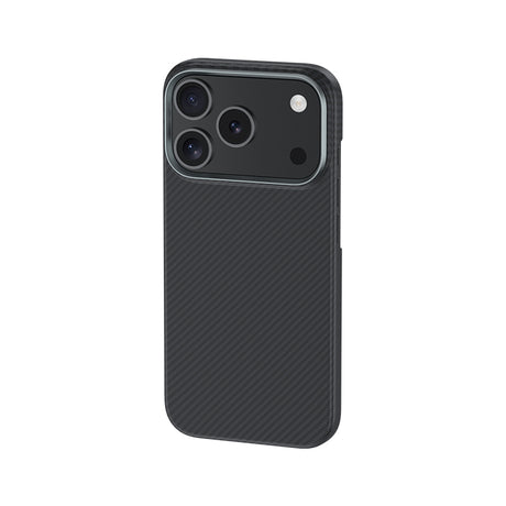 iPhone 17 Pro Max Kılıf Benks M-safe Şarj Özellikli Metal Kamera Çerçeveli Magnetik ArmorAir 600D Kevlar Fiber Kapak