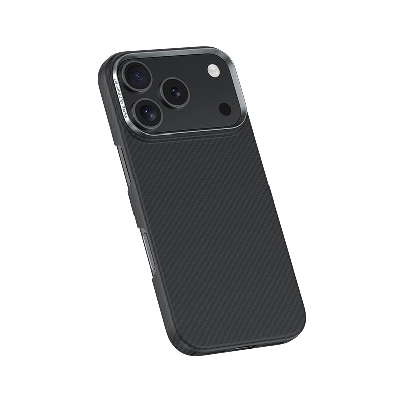iPhone 17 Pro Max Kılıf Benks M-safe Şarj Özellikli Metal Kamera Çerçeveli Magnetik ArmorAir 600D Kevlar Fiber Kapak