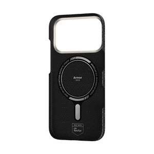 Apple iPhone 17 Pro Max Kılıf M-Safe Şarj Özellikli Benks ArmorAir ArmorGrid Serisi Kevlar Kapak