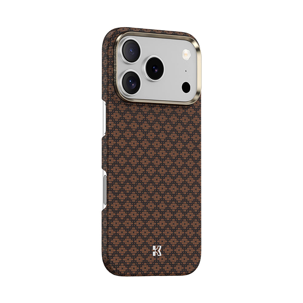 Apple iPhone 17 Pro Max Kılıf M-Safe Şarj Özellikli Benks ArmorAir ArmorGrid Serisi Kevlar Kapak