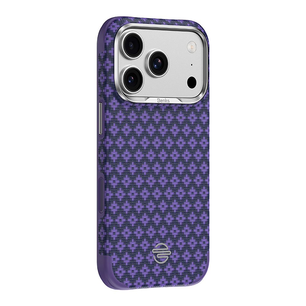 iPhone 17 Pro Max Kılıf M-Safe Şarj Özellikli Benks ArmorPro ArmorEdge X9 Serisi Kevlar Kapak