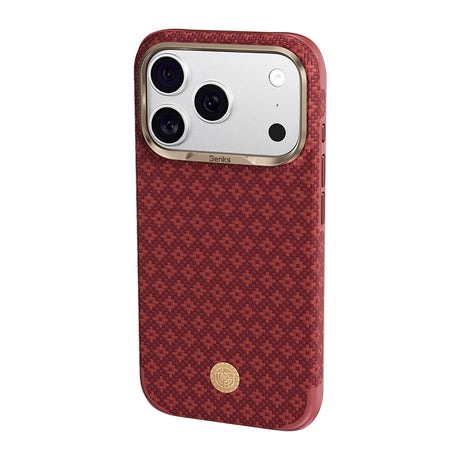 iPhone 17 Pro Max Kılıf M-Safe Şarj Özellikli Benks ArmorPro ArmorEdge X9 Serisi Kevlar Kapak