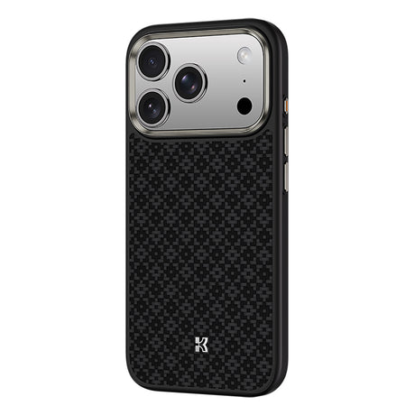 iPhone 17 Pro Max Kılıf M-Safe Şarj Özellikli Benks ArmorPro ArmorGrid Serisi Kevlar Kapak
