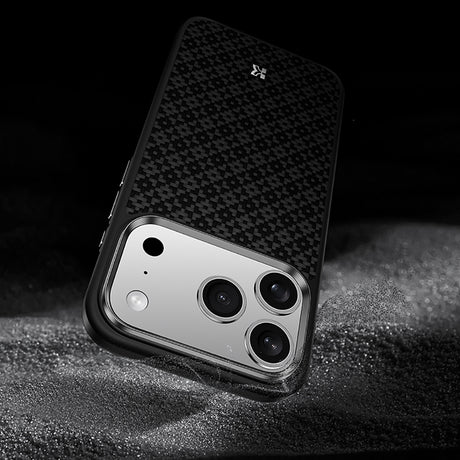 iPhone 17 Pro Max Kılıf M-Safe Şarj Özellikli Benks ArmorPro ArmorGrid Serisi Kevlar Kapak