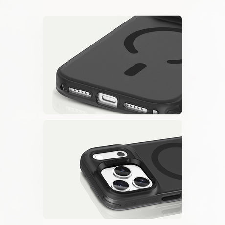 iPhone 17 Pro Max Kılıf M-Safe Şarj Özellikli Benks C-Magnet Lucid Armor Kapak