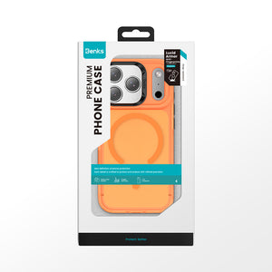 iPhone 17 Pro Max Kılıf M-Safe Şarj Özellikli Benks C-Magnet Lucid Armor Kapak