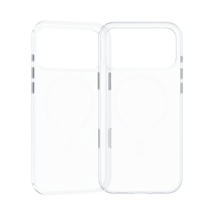 iPhone 17 Pro Max Kılıf M-safe Şarj Özellikli Benks Crystal Serisi Şeffaf Kapak Sararmayan Full PC