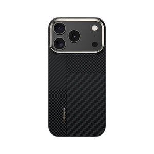 iPhone 17 Pro Max Kılıf M-safe Şarj Özellikli Karbon Fiber Benks Montage ArmorAir Kevlar Kapak