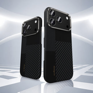 iPhone 17 Pro Max Kılıf M-safe Şarj Özellikli Karbon Fiber Benks Montage ArmorAir Kevlar Kapak