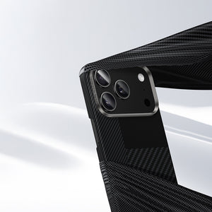 iPhone 17 Pro Max Kılıf M-safe Şarj Özellikli Karbon Fiber Benks Montage ArmorAir Kevlar Kapak