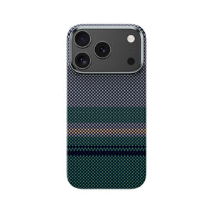 iPhone 17 Pro Max Kılıf M-safe Şarj Özellikli Karbon Fiber Tasarımlı Benks Aurora ArmorPro Kevlar Kapak