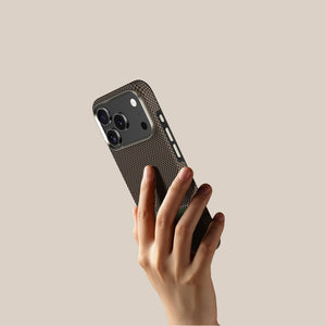 iPhone 17 Pro Max Kılıf M-safe Şarj Özellikli Karbon Fiber Tasarımlı Benks Prestige ArmorPro Kevlar Kapak