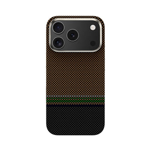 iPhone 17 Pro Max Kılıf M-safe Şarj Özellikli Karbon Fiber Tasarımlı Benks Prestige ArmorPro Kevlar Kapak