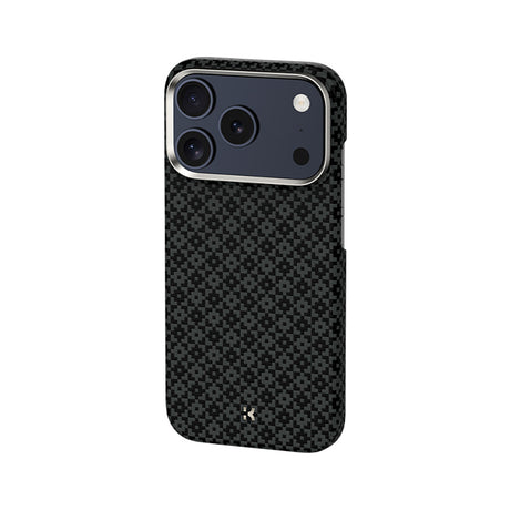 Apple iPhone 18 Pro Kılıf M-Safe Şarj Özellikli Benks ArmorAir ArmorGrid Serisi Yükseltilmiş Kamera Çerçevesi C1 Kevlar Karbon Kapak