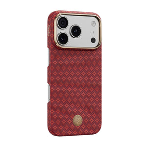 Apple iPhone 18 Pro Kılıf M-Safe Şarj Özellikli Benks ArmorAir ArmorGrid Serisi Yükseltilmiş Kamera Çerçevesi C1 Kevlar Karbon Kapak