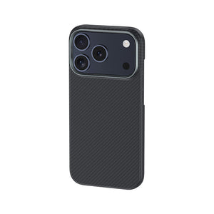 Apple iPhone 18 Pro Max Kılıf Karbon Fiber M-safe Şarj Özellikli Benks Armor Air Yükseltimiş Kamera Çerçevesi C1 600D Kevlar Kapak