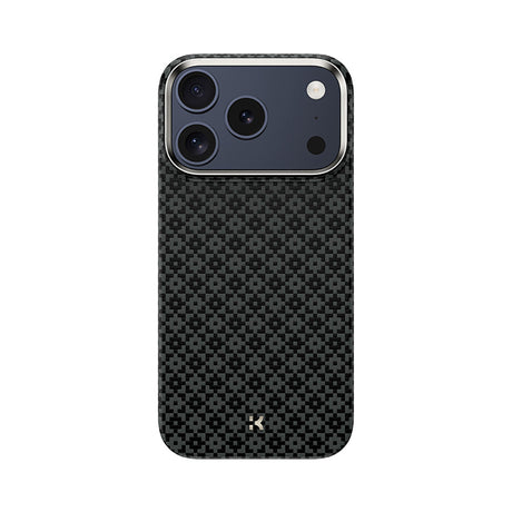 Apple iPhone 18 Pro Max Kılıf M-Safe Şarj Özellikli Benks ArmorAir ArmorGrid Serisi Yükseltilmiş Kamera Çerçevesi C1 Kevlar Karbon Kapak