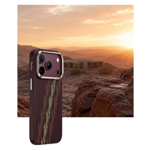 iPhone 18 Pro Max / 17 Pro Max uyumlu Kılıf MagSafe Şarj Özellikli Benks Haven Air 2.0 Rouge Serisi Kevlar Kapak