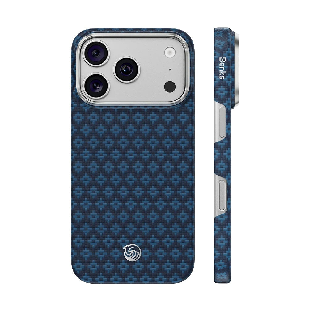 iPhone 18 Pro Max uyumlu Kılıf MagSafe Şarj Özellikli Benks ArmorAir ArmorGrid Kevlar Kapak C1