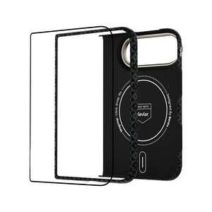 iPhone Duo uyumlu Benks ArmorAir ArmorGrid Grand Combo Üçlü Aksesuar Seti (Ön & Arka Kevlar Kapak + Ekran Koruyucu)