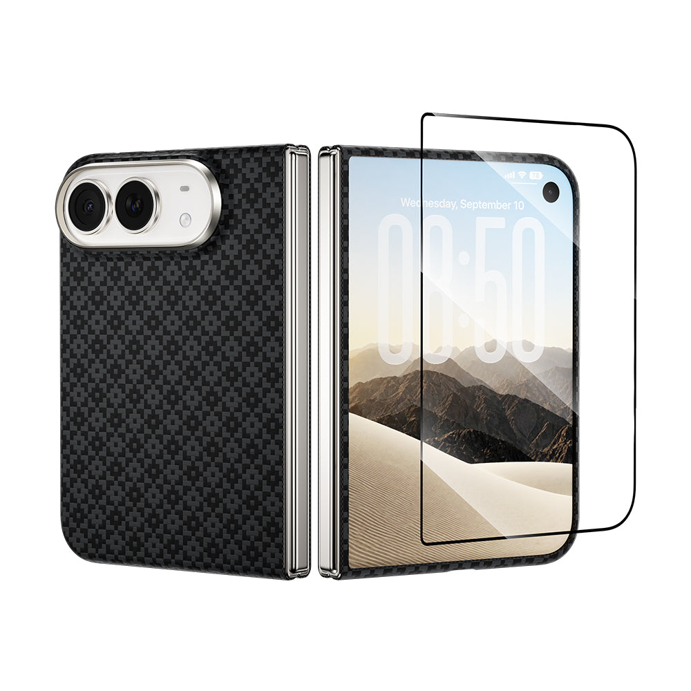 iPhone Duo uyumlu Benks ArmorAir ArmorGrid Grand Combo Üçlü Aksesuar Seti (Ön & Arka Kevlar Kapak + Ekran Koruyucu)