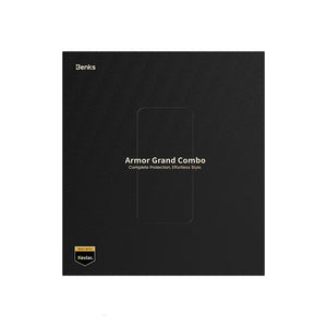 iPhone Duo uyumlu Benks ArmorAir ArmorGrid Grand Combo Üçlü Aksesuar Seti (Ön & Arka Kevlar Kapak + Ekran Koruyucu)
