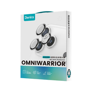 iPhone Duo uyumlu Benks OmniWarrior Kamera Lens Koruyucu + Kolay Uygulama Aparatlı