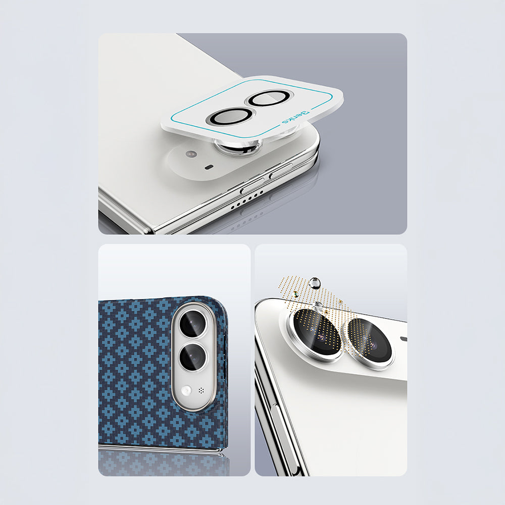 iPhone Duo uyumlu Benks OmniWarrior Kamera Lens Koruyucu + Kolay Uygulama Aparatlı