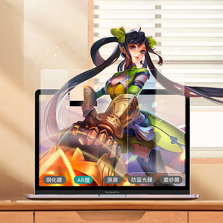 Macbook  Pro 14 M1/M2/M3/M4/M5 (A3434/A3112/A3185/A3401/A2442/A2779/A2992/A2918) Benks AR (Anti Reflective) Yansıma Önleyici Ekran Koruyucu