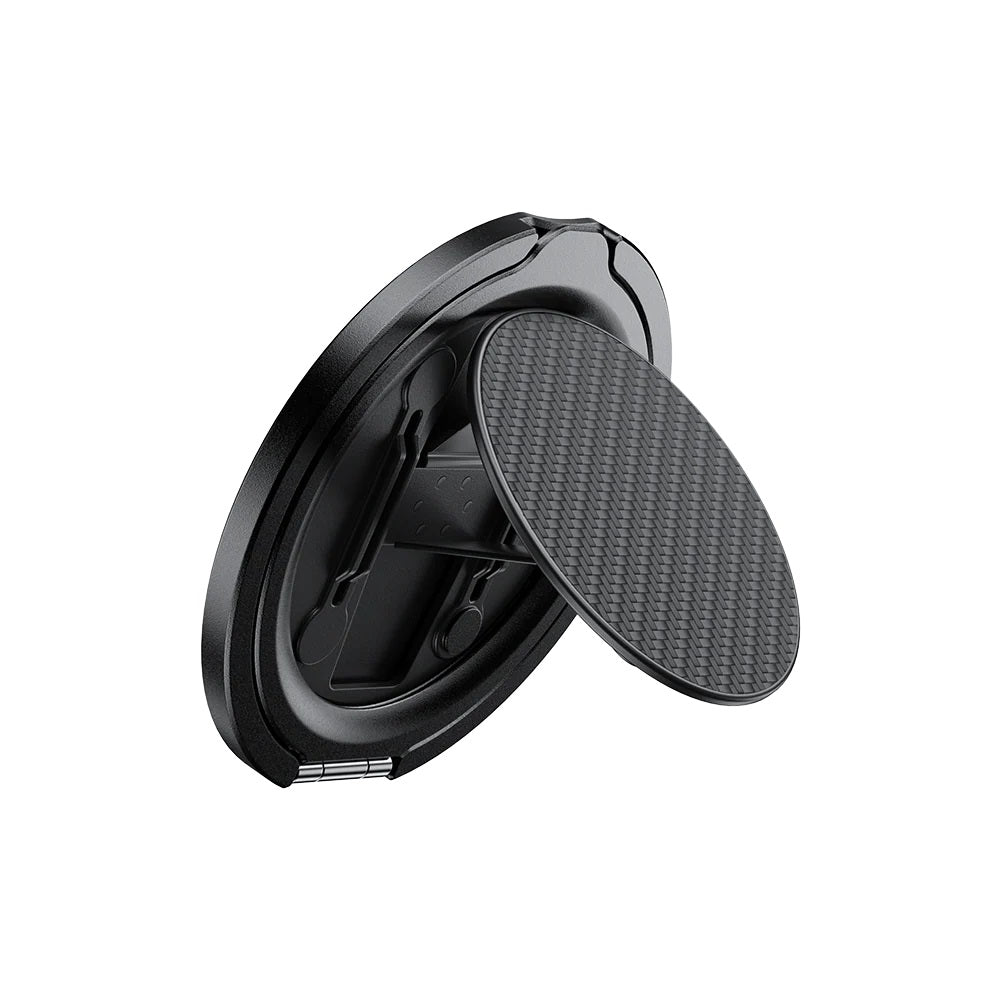 Benks MagClap Magnetik 360 Derece Dönebilen Hybrid Karbon Fiber Desenli Parmak Ring Stand