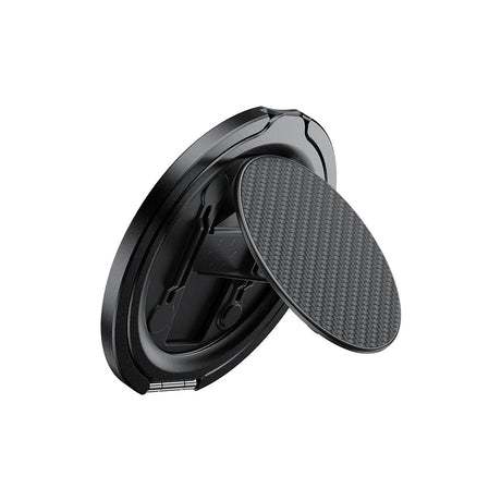 Benks MagClap Magnetik 360 Derece Dönebilen 600D Hybrid Karbon Fiber Desenli Parmak Ring Stand