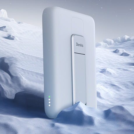 Benks MP08 Magsafe Powerbank 10000mAh Standlı Magnetik İnce Tasarımlı