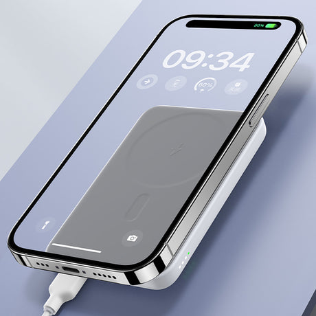 Benks MP08 Magsafe Powerbank 10000mAh Standlı Magnetik İnce Tasarımlı