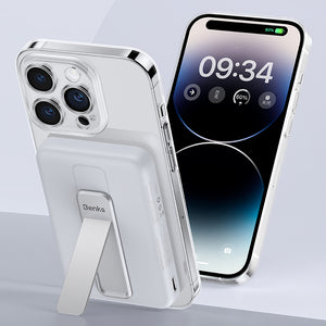 Benks MP08 Magsafe Powerbank 10000mAh Standlı Magnetik İnce Tasarımlı