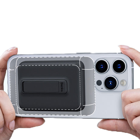 Benks MP09 Magsafe Powerbank 6000mAh Magnetik Standlı İnce Tasarımlı