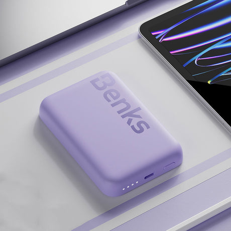 Benks MP10 Magsafe Powerbank 6000mAh Magnetik İnce Tasarımlı