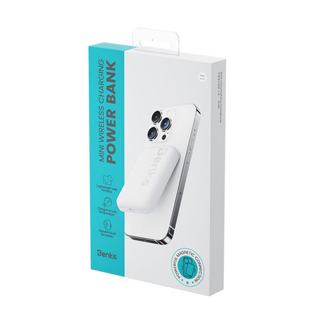 Benks MP10 Magsafe Powerbank 6000mAh Magnetik İnce Tasarımlı