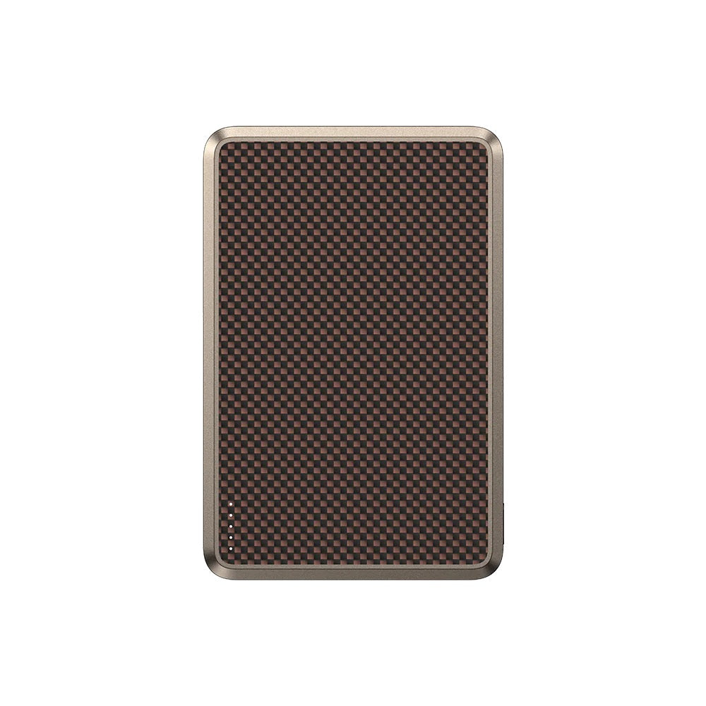 Benks MP15 ArmorGo M-safe Şarj Özellikli Ultra İnce ArmorTint Serisi Aramid Fiber Powerbank 15W 5000mAh