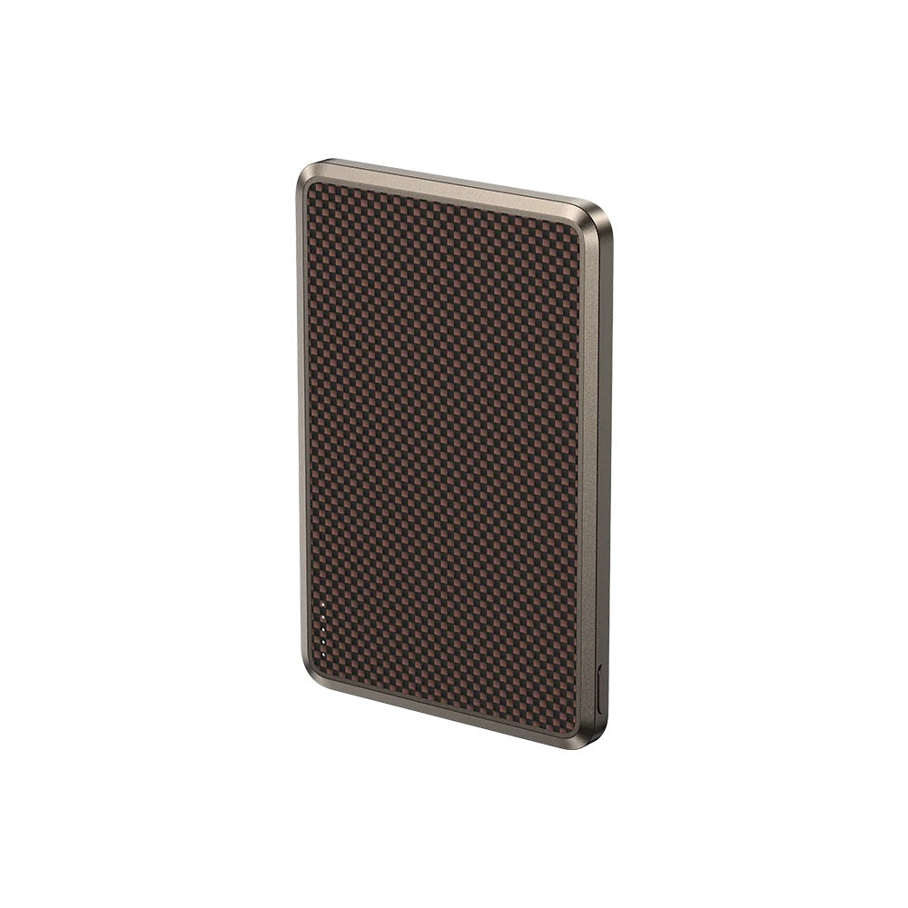 Benks MP15 ArmorGo M-safe Şarj Özellikli Ultra İnce ArmorTint Serisi Aramid Fiber Powerbank 15W 5000mAh